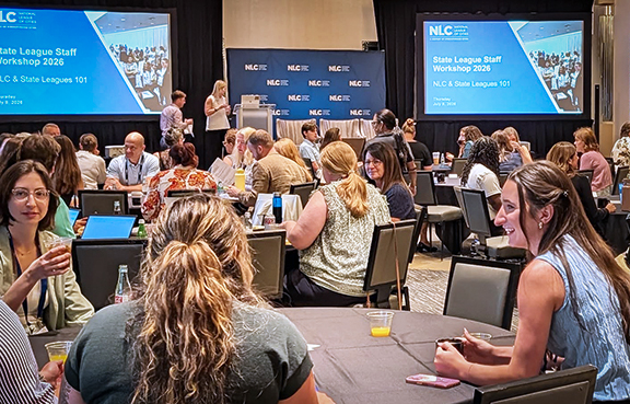 NLC State League Staff Workshop NLC State League Staff Workshop