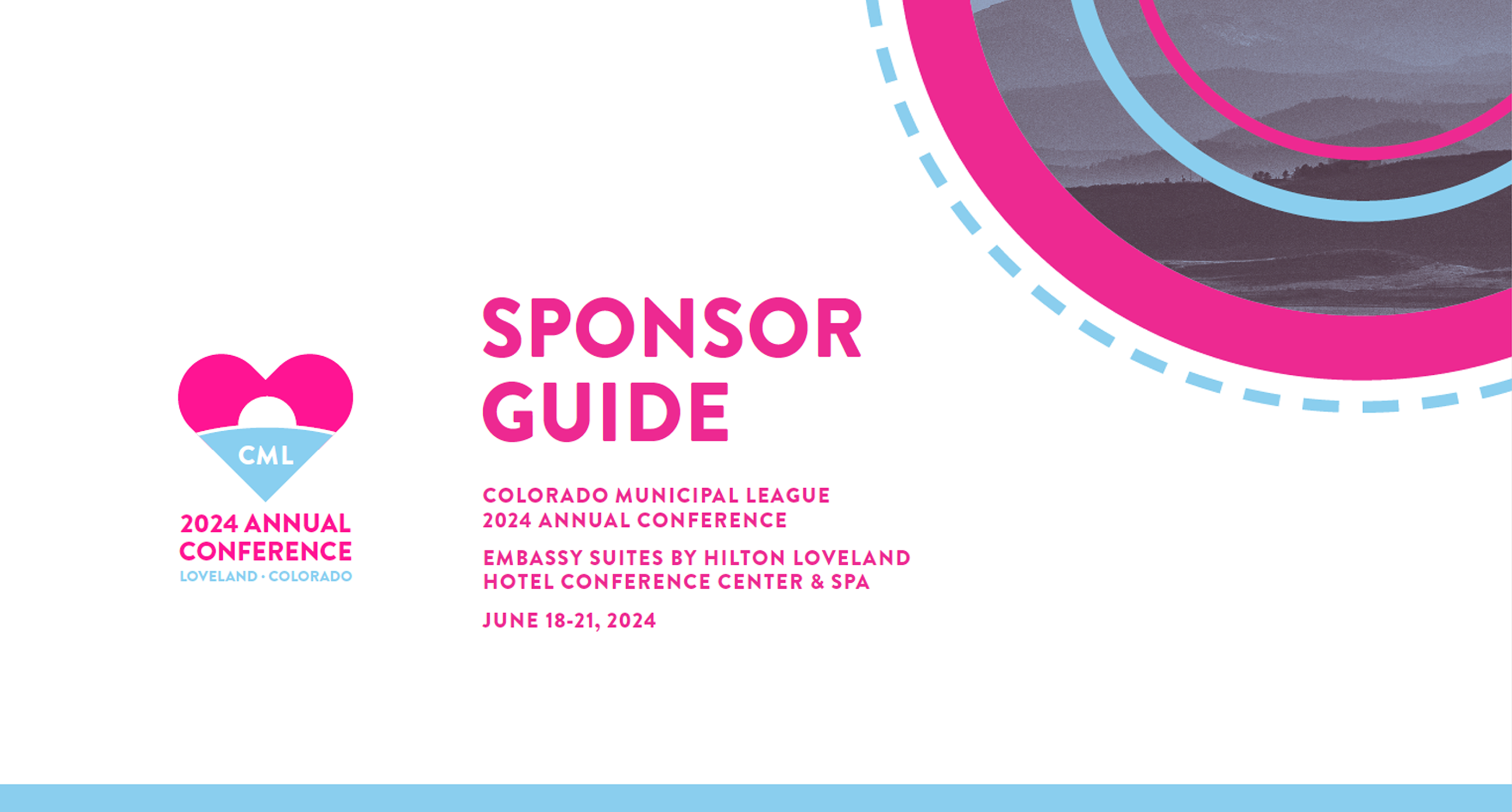 Annual Conference Sponsors CML