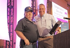 2024 Mamet Good Governance - Fire Chief G. Allen with CML Exec Director K. Bommer