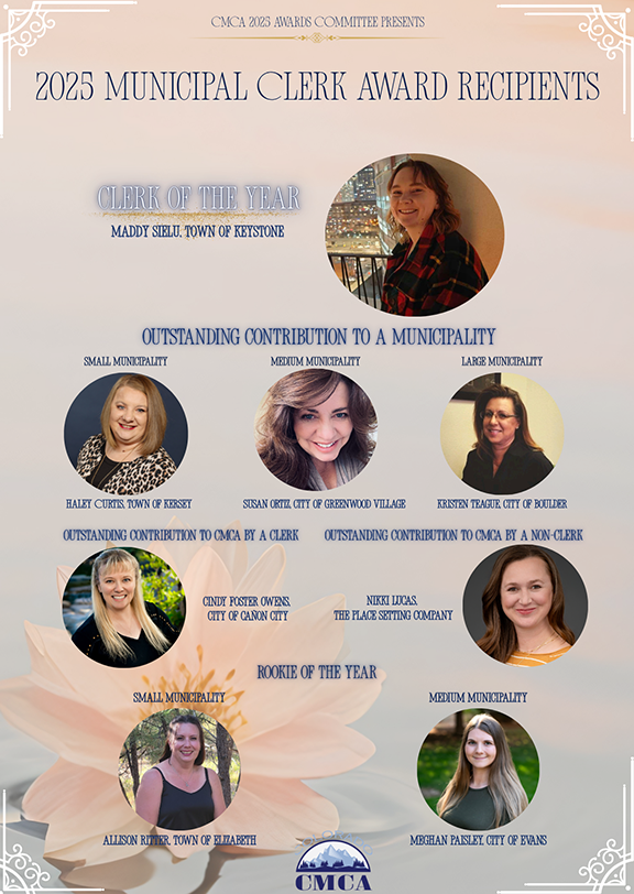 CMCA 2025 Award Recipients