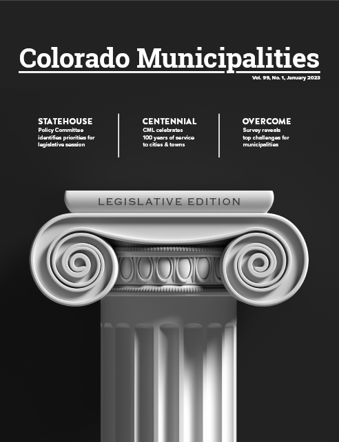 Cover of Colorado Municipalities
