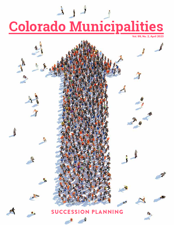 Cover of Colorado Municipalities for April 2023
