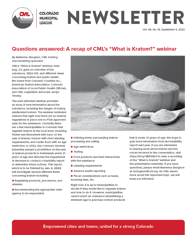 Newsletter cover