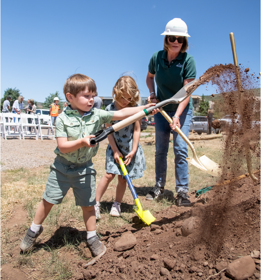 Avon groundbreaking