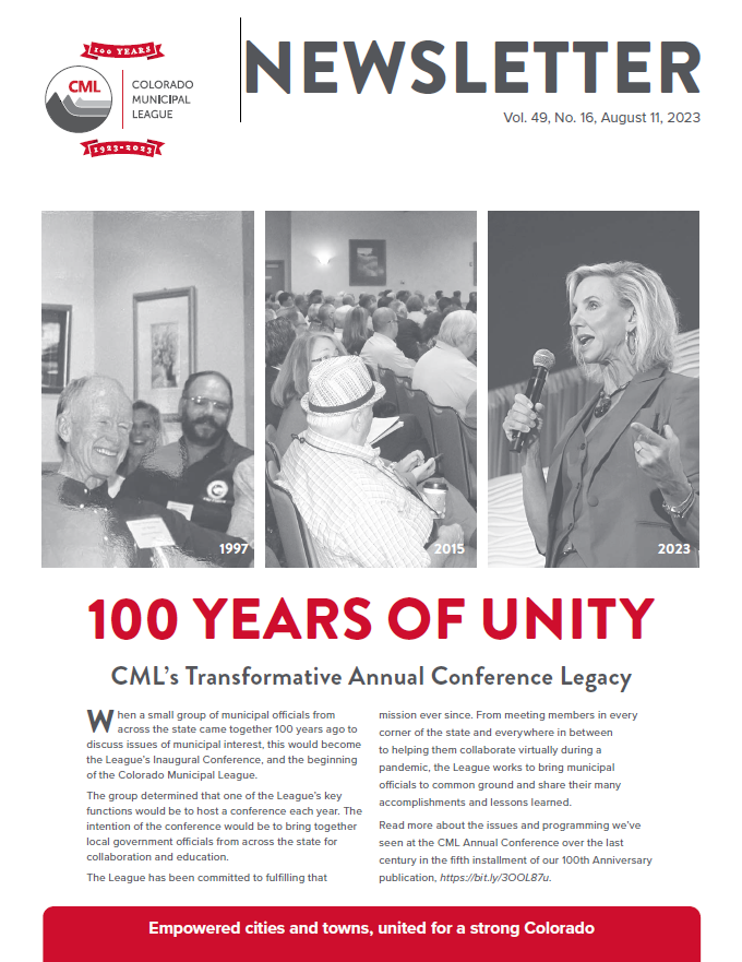 Cover of CML Newsletter