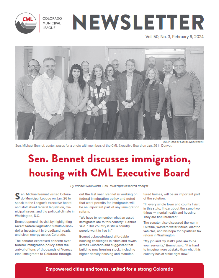 Cover of CML Newsletter