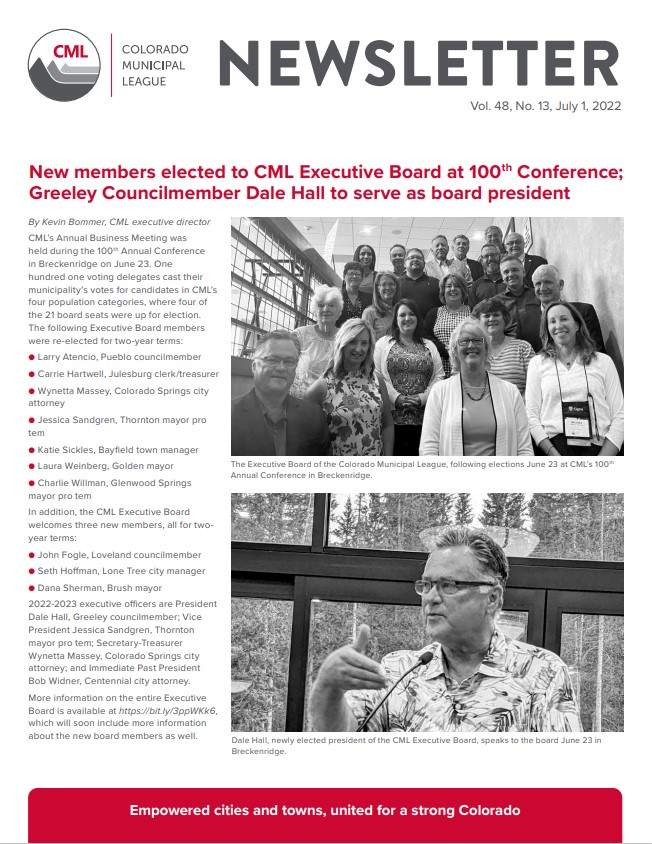 July 1 Newsletter Cover