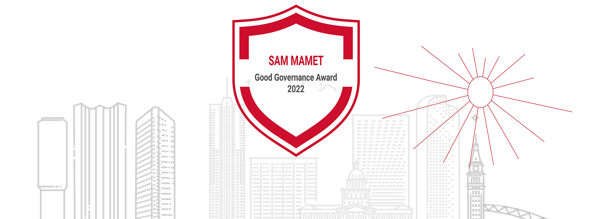 Sam Mamet Good Governance Award